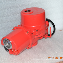 POV Shanghai electric rotary actuator with handwheel 12v